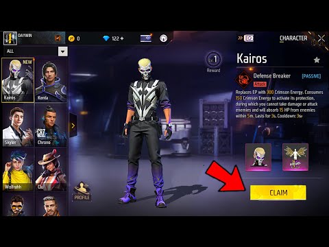 NEW CHARACTER 🔥 KAIROS AWAKENING 😱 CLAIM REWARDS 🎁 FREE FIRE