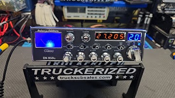 Galaxy DX959G tune up report for James in LA from truckscbsales.com 