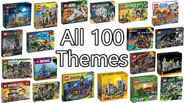 I Ranked EVERY Lego theme... Yes all 100 of them from worst to first