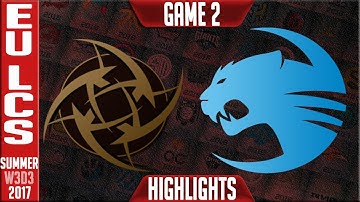NIP vs Roccat Highlights Game 2 | EU LCS Week 3 Summer 2017 | NIP vs ROC G2