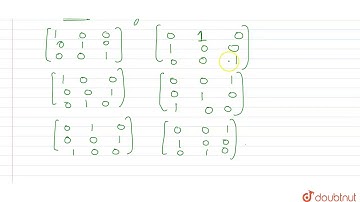 "The number of 3 Â´ 3 non-singular matrices, with four entries as 1 and   all other entries as 0, is