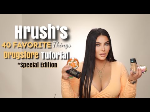 Hrush’s 40 Favorite Things Special Edition: Drugstore Makeup Tutorial