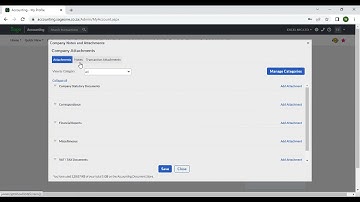 SAGE 50 ACCOUNTING HOW TO SETUP/USE ATTACHMENTS FOR YOUR COMPANY STATUTORY DOCUMENTS IN SAGE 50)