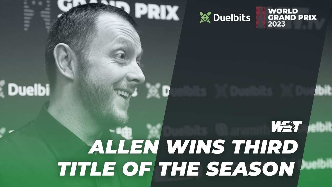 Allen Wins 2023 Duelbits World Grand Prix in Nerve-shredding Decider! 🏆
