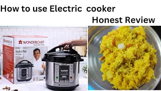 How to use Electric cooker /Honest Review And Full demo of electriccooker