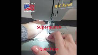 Quilt Fuse HTC 3240-1  Interfacing/Interlining, White Fusible Interfacing  48” Wide Nonwoven 2” Grid