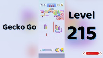 Gecko Go Level 215 Walkthrough 🦎 | Puzzle Escape Game | Safe Path Strategy & Solutions