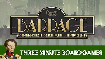 Barrage in about 3 minutes