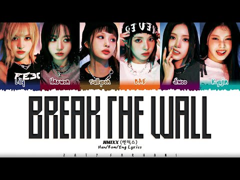 NMIXX - 'Break The Wall' Lyrics [Color Coded_Han_Rom_Eng