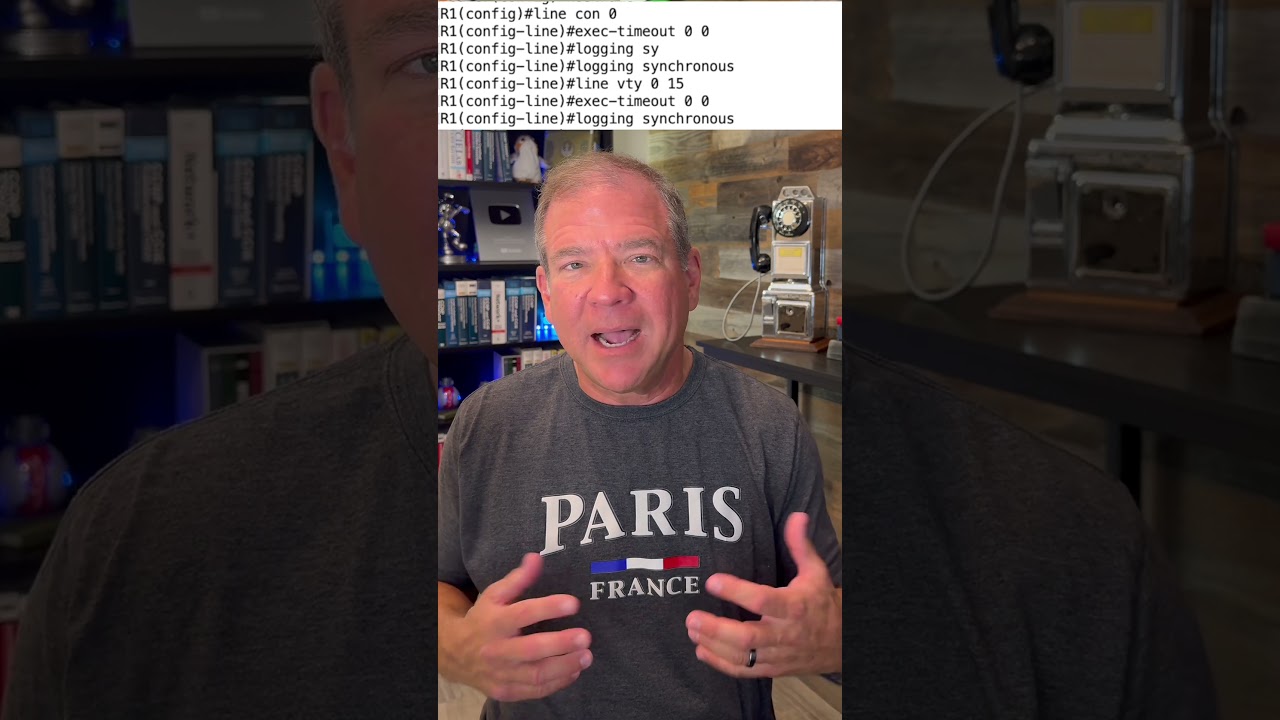 3 Cisco IOS commands for a home lab setup. #ccna #ccnp #cisco