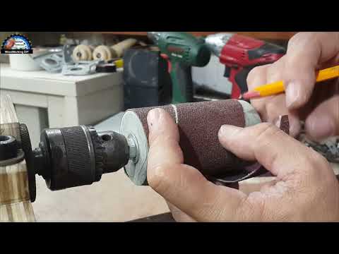 vertical axis sanding