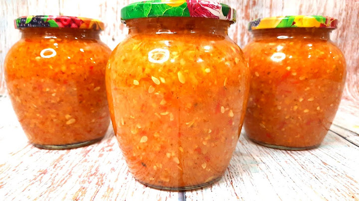 Вкусная ЗАКУСКА на Зиму АДЖИКА из Кабачков!