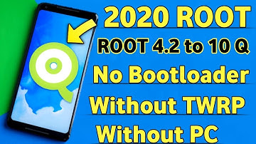 2020  ROOT Any Android Phone From 4.2 to 10 Q With Proof | No Boot-loader NO TWRP & PC |1 Click ROOT