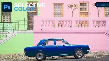 Selective Color Adjustment Layer in Photoshop