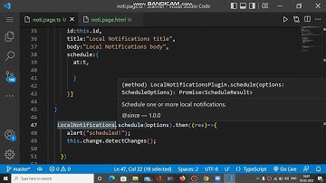 how to cancel the scheduled local notifications in ionic capacitor app
