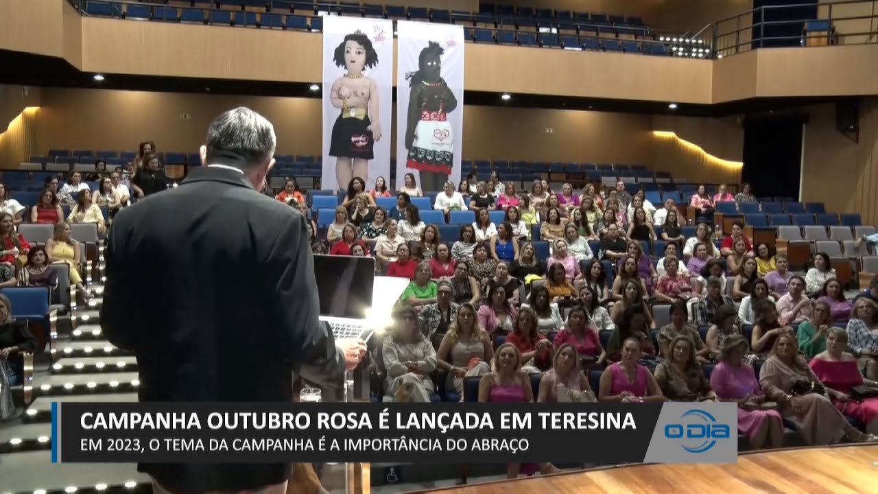 Campanha Outubro Rosa é lançada com tema “A Importância do Abraço” 30 08 2023