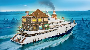 Живу в имбовом Доме на Корабле! Застроили Яхту в Раст Rust