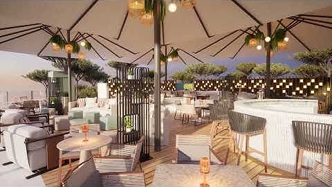 Présentation 3D d’un Rooftop Moderne