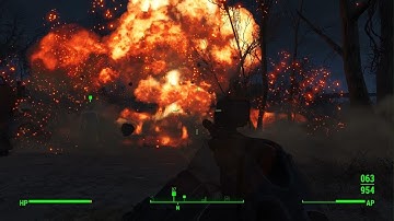 Fallout 4 explosion = funny 👌😂