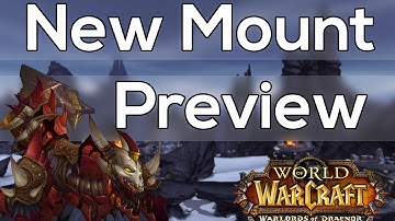 Warforged Nightmare & Grinning Reaver Mount Preview