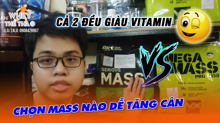 So sánh các loại serious mass và premium mass gainer