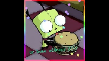 Invader Zim Gir Edit !! #invaderzim #gir #scene #edit #silly #fyp