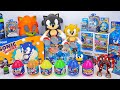 Unboxing easter sonic eggs surprise  sonic the hedgehog figure shadow super sonic gold mode asmr