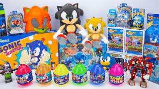 Unboxing Easter Sonic Eggs Surprise | Sonic the Hedgehog Figure, Shadow, Super Sonic Gold Mode |ASMR