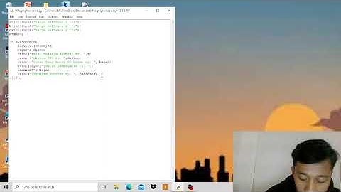 if.... elif...else.. membuat input data kasir sederhana dengan aplikasi phyton!!