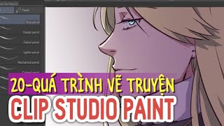 Clip Studio Paint 20 - QUÁ TRÌNH VẼ TRUYỆN screenshot 3