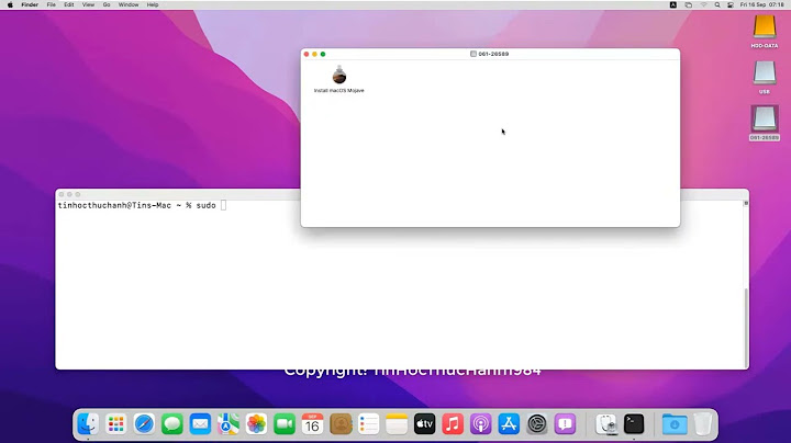 Hướng dẫn tạo usb cài mac os mojave tren windows