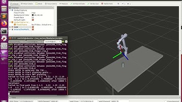 Applying RRT on robotic arm