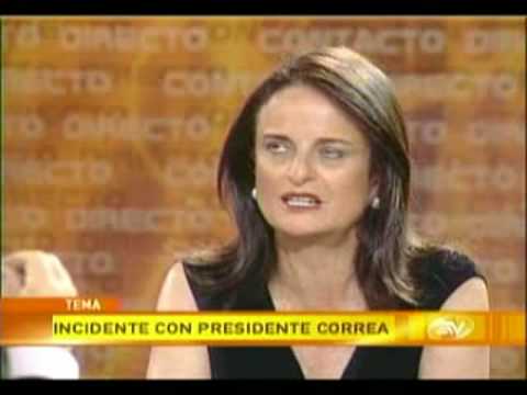 Veronica Acosta con Carlos Vera