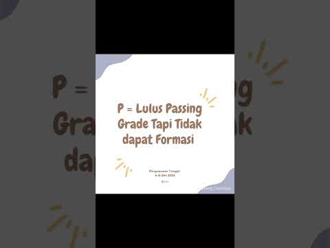 kode-kode dalam kelulusan