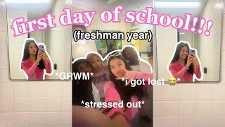 GRWM: FIRST DAY OF HIGH SCHOOL (freshman year)