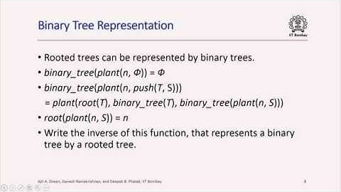 CS213x S122 Trees IIT Bombay