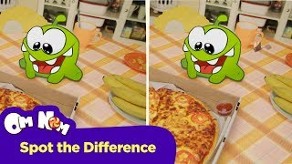spot the difference om nom stories favorite food cut the rope