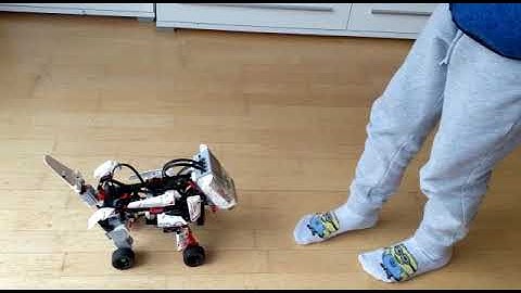 LEGO puppy (ev3) powered by Amazon Alexa