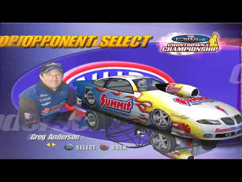 NHRA: Countdown to the Championship 2007 (Playstation 2) Gameplay 4K 60FPS