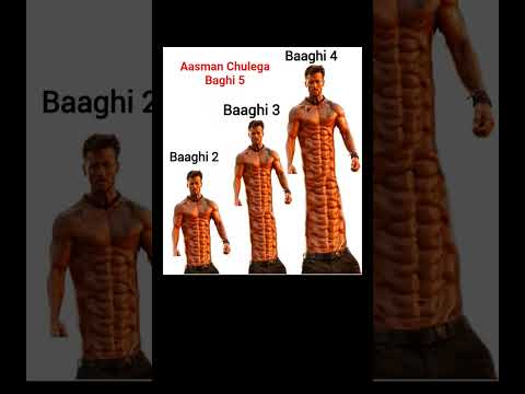 Baaghi 4 Tiger Shroff Journey Six Pack Tigershroff Baaghi4 Bollywood Action Sixpack Shorts