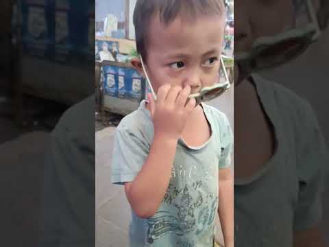 The little boy
