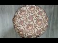 Easy way  to make a round shape pillow cover 😀#diy