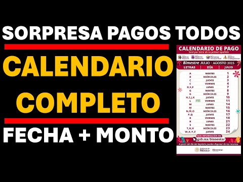 🗓️ Calendario completo