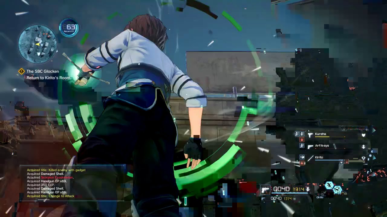 Sword Art Online Fatal Bullet Gameplay Pc Uhd Youtube
