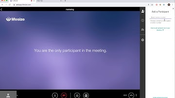 How to INVITE SOMEONE to LIFESIZE meeting?