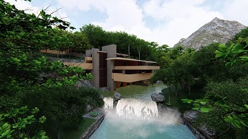 The Falling Waters | Lumion Rendering