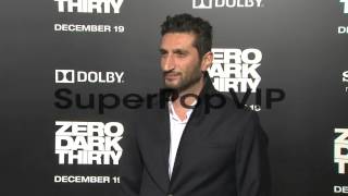 Fares Fares at Zero Dark Thirty Los Angeles Premiere on12...
