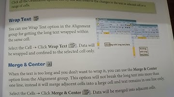 Class-6 Computer chapter-7 (Part-4) Wrap Text