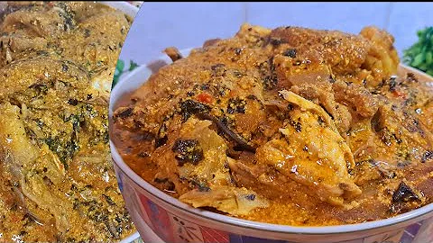 How To Cook Delicious Egusi and ogbono soup like a pro!#africasoup #egusiandogbono #soups