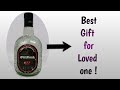 How to recycle empty glass bottle as gift / personalized photo frames for loved one